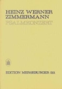 Psalmkonzert Bbar, 1st KnCh, 5st gemischter Chor, 3 Trp, Vib (Orgel), Kontrabass