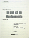 Du und ich im Mondenschein f�r gemKlavierpartitur Gemischter Chor (SATB), Klavier