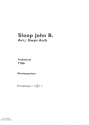 Sloop John B. f�r M�nnerchor (TTBB) und Klavier Klavierpartitur