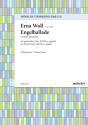 Engelballade gemischter Chor (SATB) Chorpartitur