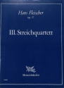 Hans Fleischer Streichquartett Nr. 3 op. 27 StrOrch