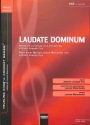Laudate Dominum  f�r gem Chor (SAB) a cappella Chorpartitur