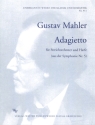 ADAGIETTO AUS DER SINFONIE NR.5 f�r Streichorchester und Harfe Partitur