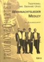 Weihnachtsliedermedley f�r 4 Posaunen (Bassschl�ssel) Partitur und Stimmen