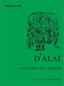 Concerto in C minor  Basso continuo score