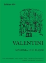 Sinfonia in D major  Basso continuo score