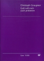 Gott will mich auch probieren GWV1121/14 f�r gem Chor und Orchester Partitur