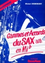 DEMOREST Michel Gammes et accords saxophone alto partition