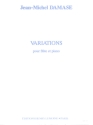 Variations pour fl�te et piano