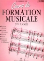 LABROUSSE Marguerite Cours de formation musicale Vol.2 Formation musicale partition