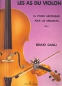 GARLEJ Bruno / GONZALES Jean-Fran�ois Les As du violon Vol.1 violon et piano partition