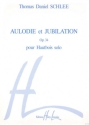 SCHLEE Thomas Daniel Aulodie et jubilation Op.34 hautbois solo partition