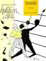FOURNIER Marie-H�l�ne Etudes monodiques (2) vibraphone ou marimba ou piano ou clavecin partition
