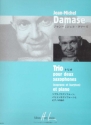 DAMASE Jean-Michel Trio 2 saxophones (SBar) et piano partition