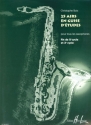 BOIS Christophe Airs en guise d'�tudes (25) saxophone partition