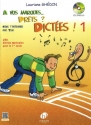 GHEDIN Lauriane A vos marques.. Pr�ts ? Dict�es ! Vol.1 Dict�es musicales Partition + CD