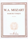 MOZART Wolfgang Amadeus Marche turque piano � 4 mains partition