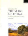 The Sprig of Thyme for mixed chorus and piano score