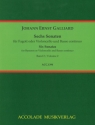 6 Sonaten Band 2 (Nr.4-63) f�r Fagott (Violoncello) und Bc