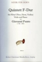 Quintett F-Dur f�r Fl�te/Oboe, Horn, Violine, Viola und Basso Partitur und Stimmen