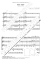 Verdi, Giuseppe Pater noster Coro TTTBB Partitur