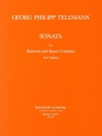 Sonata f minor for bassoon and piano