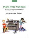 Viola Time Runners  for viola and piano piano accompaniment book