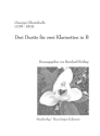 Drei Duette f�r 2 Klarinetten Partitur und Stimmen
