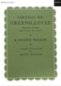 Fantasia on Greensleeves from the opera Sir John in Love for violin and piano