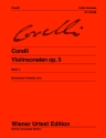 Sonaten op.5 Band 2 (Nr.7-12) f�r Violine und Bc