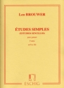 Etudes simples vol.2 (nos.6-10) pour guitare estudios sencillos