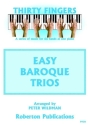 Easy Baroque Trios for piano 6 hands score