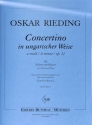 Concertino in ungarischer Weise a-Moll op.21 (1.-3. Lage ) f�r Violine und Klavier