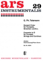 Konzert D-Dur f�r Trompete, Streicher und Bc f�r Trompete und Klavier