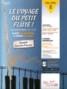 Le voyage du petit fl�t� vol.2 (+Online Audio) pour flute et  piano