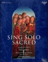 Sing Solo Sacred  for low voice and piano (organ)