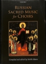 Russian sacred Music for mixed chorus a cappella score