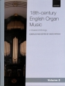18th Century english Organ Music vol.2 for organ