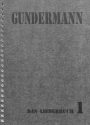 Gundermann Das Liederbuch Band 1 Melodieausgabe mit Akkordsymbolen und Guitar Boxes