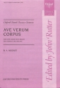 Mozart, Wolfgang Amadeus Ave verum corpus