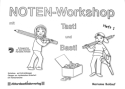 Noten-Workshop mit Tasti und Basti Band 1 f�r Akkordeon