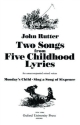 2 Songs from 5 Childhood Lyrics for unacommpanied mixed voices score (en)