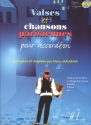 Valses et chansons parisiennes (+CD) pour accordeon