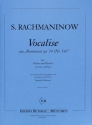 Vocalise op.34,14 f�r Violine und Klavier