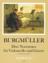 3 Nocturnes f�r Violoncello und Gitarre Partitur und Stimmen