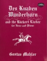 Des Knaben Wunderhorn und R�ckert Lieder f�r Gesang und Klavier