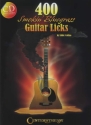 400 Smokin' Bluegrass Guitar Licks (+CD): for guitar in tablature