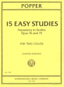 Preparatory to Studies op.76 and op.73 for 2 cellos score