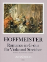 Romanze G-Dur f�r Viola und Streicher Partitur, Klavierauszug und Stimmen