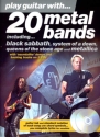 Play guitar with 20 Metal Bands (+CD): Songbook voice/guitar/tab